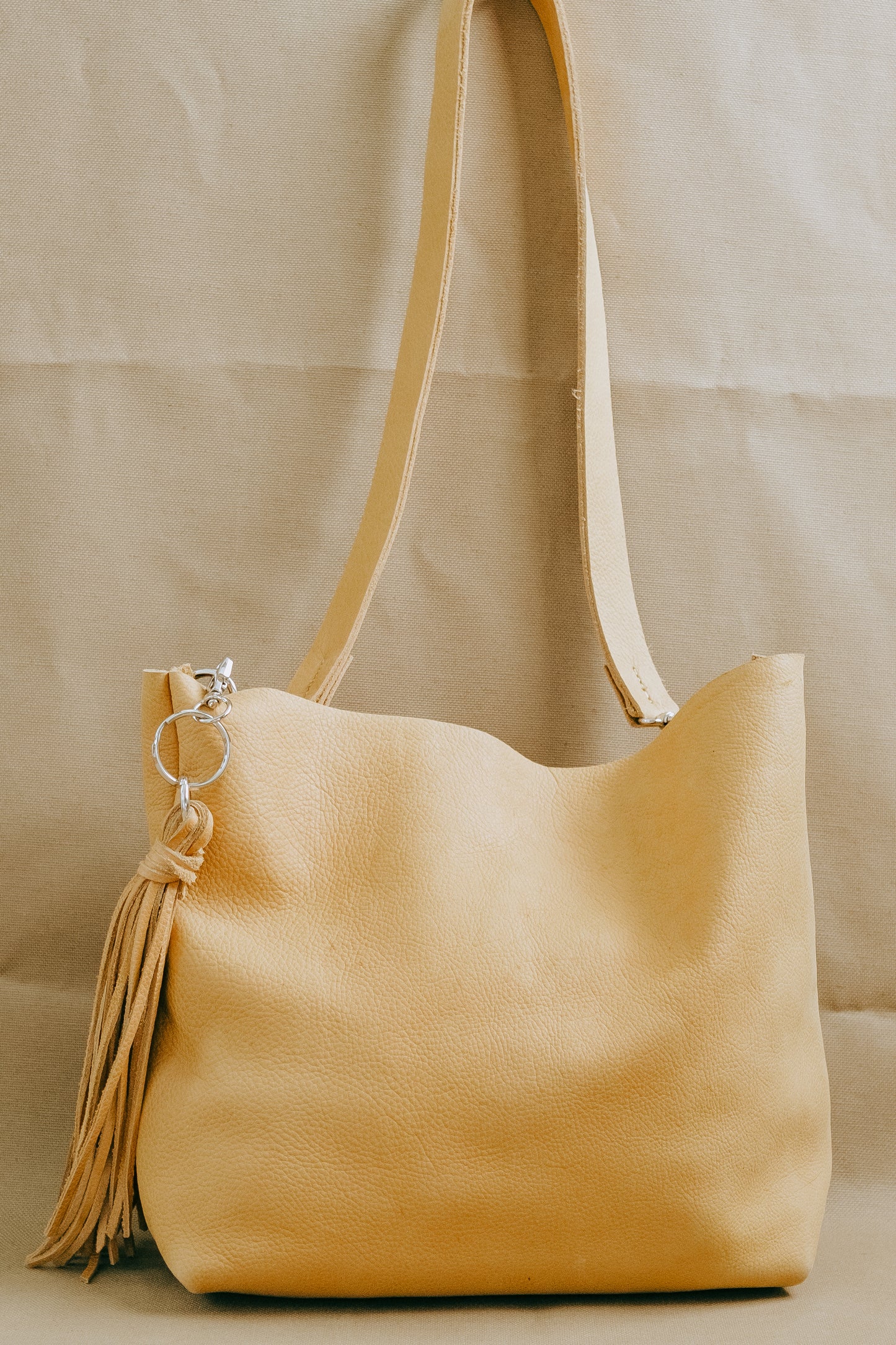 Nuti Leather Hobo Bag